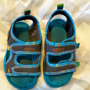 Keen Kids Water Shoes - Blue and Gray